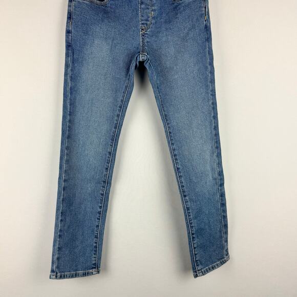 NWOT Old Navy Girls Skinny Pull-on Jeans Pants Size M (8) Denim Flare Kids - Picture 3 of 8